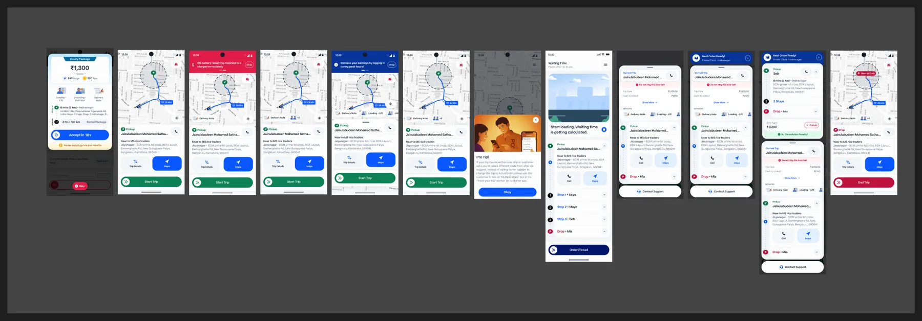 The map-forward OLC concept — built and queued for partner testing